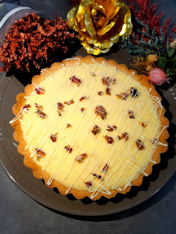 【不囉嗦就是經典的】玫瑰乳酪塔 六吋