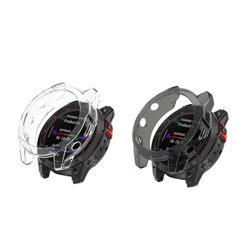 【TPU透明殼】Garmin Fenix Garmin Fenix 7X pro / Epix Pro 51mm Solar 通用款 智慧手錶 半包 保護殼 清水套 軟殼