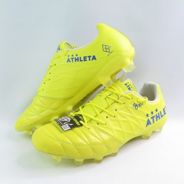 ATHLETA O-Rei T7 足球鞋 釘鞋 10018-經典黃/白