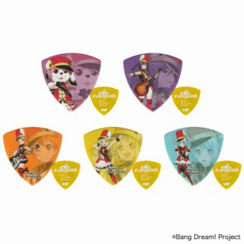 Esp X バンドリ ハロー ハッピーワールド キャラクターギターピック 5種各2枚 10枚セット 通販 Lineポイント最大1 0 Get Lineショッピング