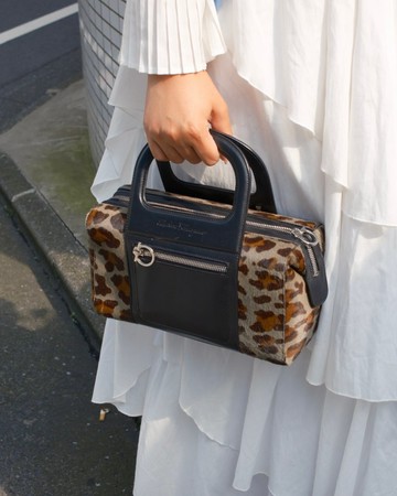 中古包 Ferragamo 費拉格慕 Pony Hair 手提小盒子