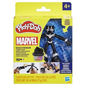PlayDoh 培樂多 - 漫威英雄人物遊戲組(黑豹)