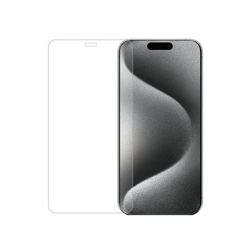 YOMIX iPhone 15 Pro 6.1吋9H全滿版高清鋼化保護貼