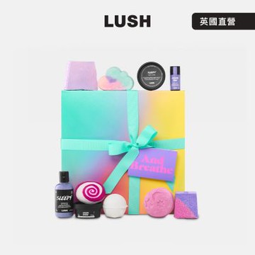 【LUSH 嵐舒】呼吸放鬆禮盒(身體清潔保養10件組)