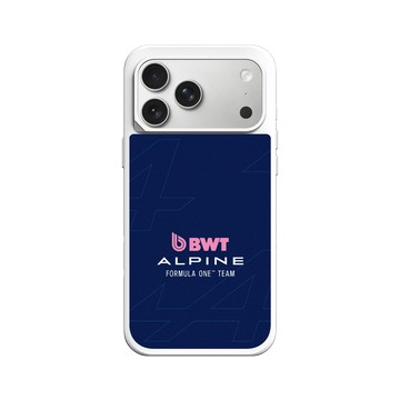iPhone 17 Pro Max SolidX 白 - Alpine - 2025 BWT Alpine Formula One Team Logo