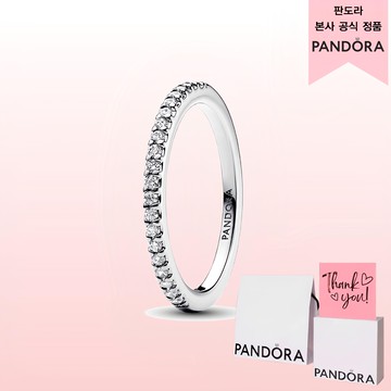PANDORA 潘多拉 女款 閃耀光環戒指 192999C01  銀  54mm
