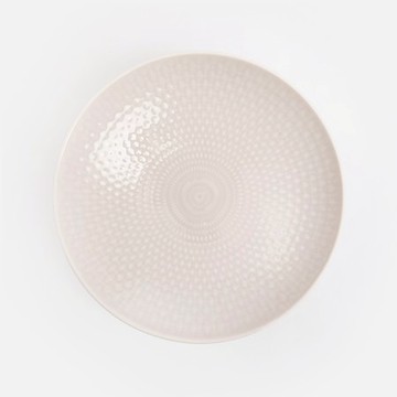 克萊歐陶瓷深盤20.5cm 鑽紋灰