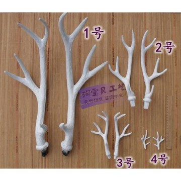 各種款式規格仿真鹿角用圣誕品梅花鹿角動物攝影模型表演裝飾道具