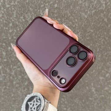 電鍍霧面亞克力手機殼 防摔保護殼 裸機質感 適用於 iPhone 18 17 Pro max 17Pro 保護殼 手機殼