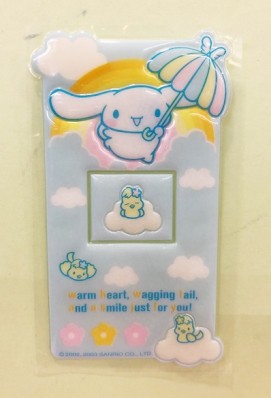 【震撼精品百貨】大耳狗_Cinnamoroll~Sanrio 大耳狗喜拿開關套-彩虹#25557