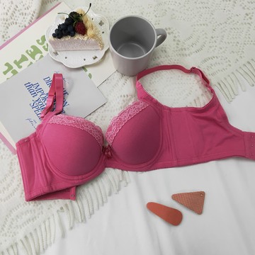 【曼黛瑪璉】紓壓包覆內衣 B-D 罩杯(漾彩粉)