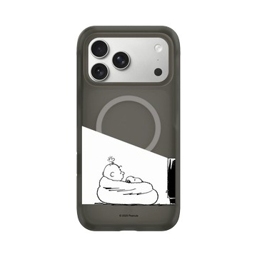 iPhone 17 Pro Max AirX 本質黑 - 史努比 Snoopy - Snoopy&Charlie Brown追劇時間