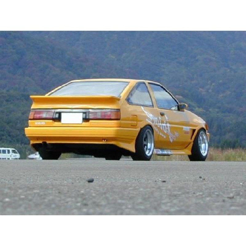 数量限定 送料無料♢AE86後期レビン純正形状バンパーFRP黒ゲル仕上げ