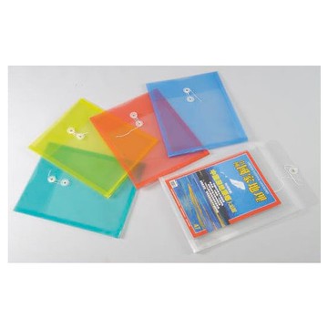 新德牌Sander P.P 透明公文袋-繞繩