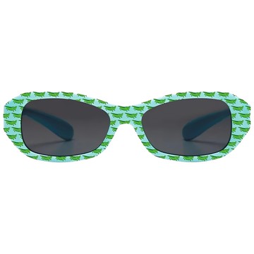 chicco 兒童款太陽眼鏡 12個月以上  10.9 x 12 x 3.5cm  鱷魚 天空藍