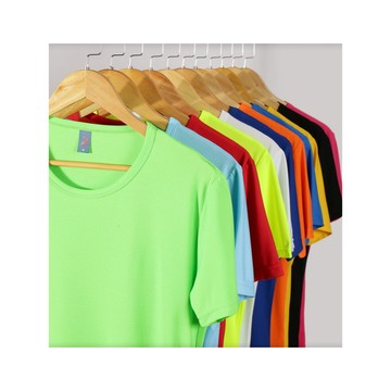 超薄圓領排汗衫 速乾T恤 客製化LOGO 宮廟團服 餐飲制服 超多顏色選擇 透氣排汗短袖