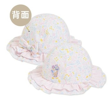 輕快比得女童純棉遮陽帽