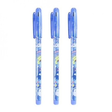小禮堂 Sanrio 三麗鷗大集合 免削鉛筆3入組 (藍款）