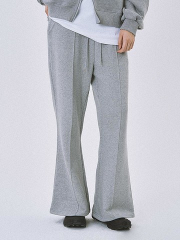 High Waist Bootcut Gray
