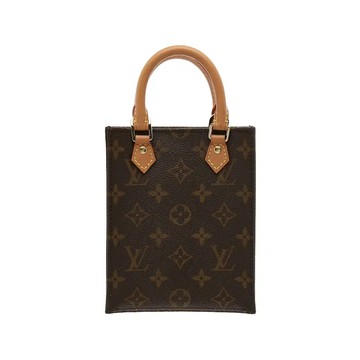 LOUIS VUITTON M69442 PETIT SAC PLAT 經典老花手提肩背包