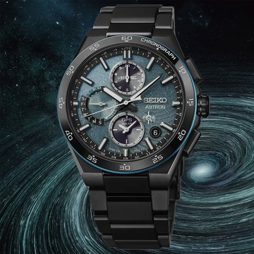 SEIKO精工 Astron系列 限量 螺旋星系 太陽能 鈦金屬GPS腕錶 42mm (5X83-0AV0G/SSH187J1)