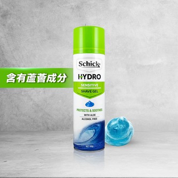 【Schick 舒適牌】水次元刮鬍露(敏感型)198G