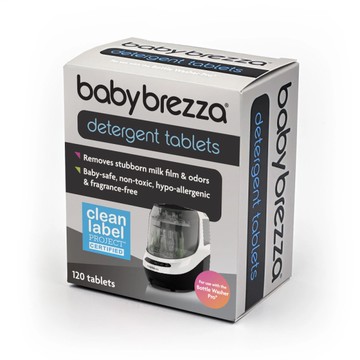 美國 Babybrezza 奶瓶清洗機專用清潔錠(120粒)