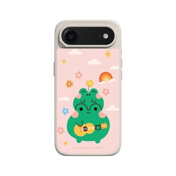 iPhone Air SolidX 貝殼灰 - Niniwanted - Frogs Ukulele