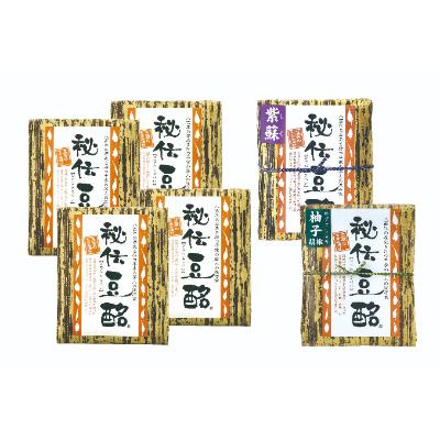 ふるさと納税 山都町 豆腐のもろみ漬け100g×6個ギフトセット[プレーン×4個・紫蘇×1個・柚子×1個]