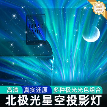【夢幻星空】投影燈 小夜燈 星空燈 氛圍燈 生日禮物 聖誕禮物 女生禮物 北極光投影 七彩漸變 藍牙音響 臥室氛圍神器