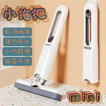迷你小拖把 擦玻璃 迷你拖把 小拖把 拖把 免手洗拖把 桌面清潔拖把 車載小拖把 手持海綿刷 清潔海綿