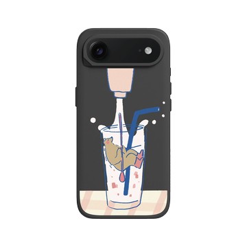 iPhone Air SolidX 黑 - 咻咻熊 XiuXiubear - 很熱的熊