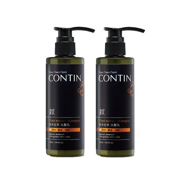 CONTIN 酵素植萃洗髮乳300mlx2入