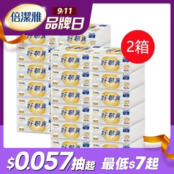 倍潔雅好韌真3層抽取式衛生紙100抽12包6袋(2箱入)【網路獨家】