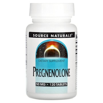 Source Naturals, 孕烯醇酮，50 毫克，120 片