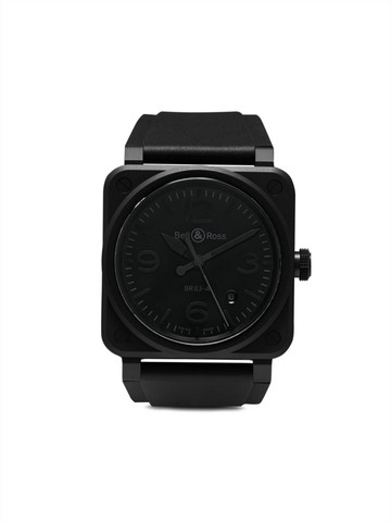 Bell & Ross - BR 03 Phantom 41 mm - men - Sapphire/ceramic/Silicone - One Size - Black