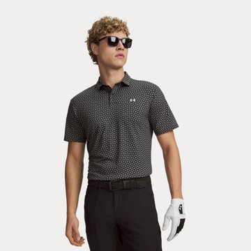 UA 男 T2G 印花短POLO-人氣新品