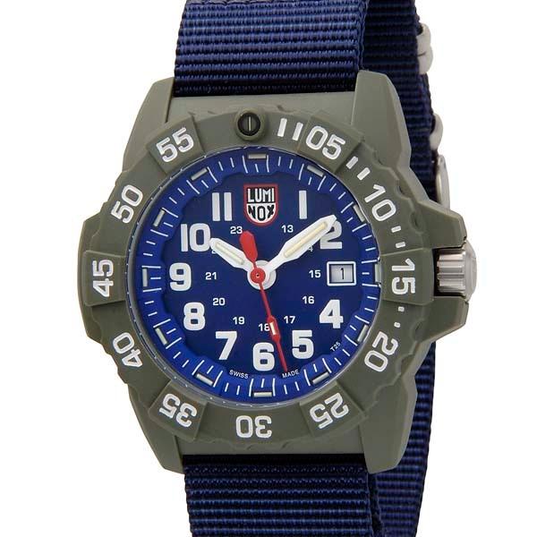 ルミノックス LUMINOX 腕時計 メンズ 3503 ネイビー シールズ 3500 シリーズ NAVY SEAL 3500 SERIES クオーツ（Ronda 515） ブルーxブラック アナログ表示