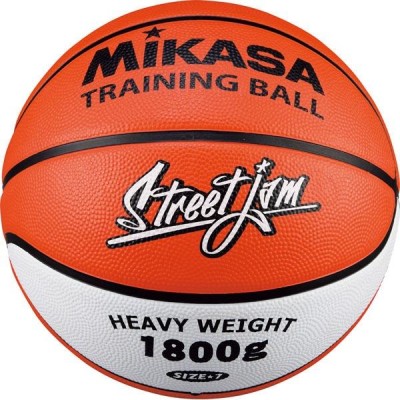 ◆◆ ＜ミカサ＞ MIKASA トレーニングバスケットボール B7JMTRO (オレンジ／白)