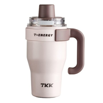 TKK T-One彈蓋冰霸杯 316不鏽鋼  初春粉  1個  800ml