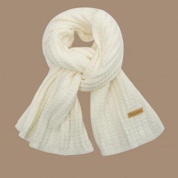 台灣現貨🎉 圍巾 脖巾 秋冬季新款 韓版針織毛線圍巾  學生百搭 可愛圍巾 ins QV3