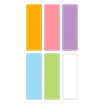 馬卡龍色防油防水超黏便利貼 60張  可重複黏貼  適用於多種筆  1組  少白色