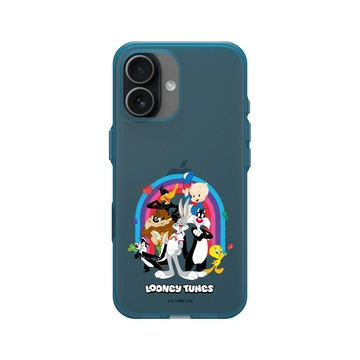 iPhone 17 Clear (相機按鈕) 夜幕藍 - 樂一通 Looney Tunes - LOVE!