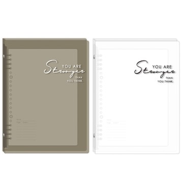 四季SEASON 不擋手 8孔PP夾 25K-黑強/白強