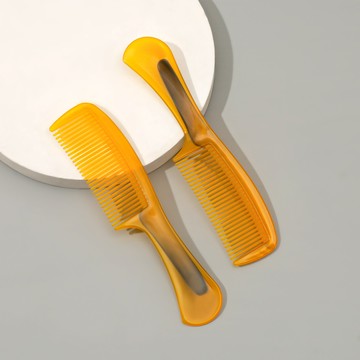 台灣熱銷🔥 現貨美髮塑料牛筋塑料梳子淘寶牛津梳地攤貨源便攜式美髮牛筋