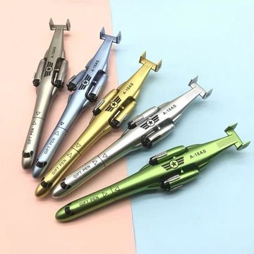 ✅創意武器玩具筆直升機中性筆黑筆簽字筆戰鬥機飛機筆學生奇葩文具