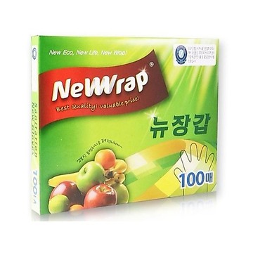 韓國 New Wrap 手扒雞手套｜拋棄式手套 100入/盒【捷羚商行】