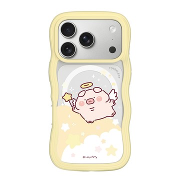【插畫家聯名】胖才可愛小天使肉呆雲朵波波MagSafe iPhone手機殼