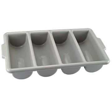 餐具籠架刀叉匙盤廚房置物架西餐具收納盒 自助餐具叉匙盤4格膠