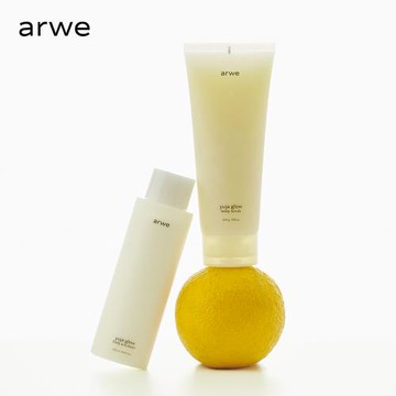 【韓國arwe】glow 柚子光采身體磨砂膏 200g